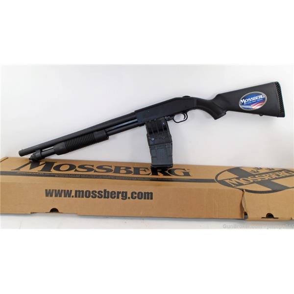 LNIB Unfired Mossberg 590M 12 Gauge Mag Fed Pump Action Shotgun W/ Box 10+1