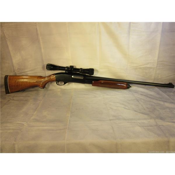 Remington 870 Wingmaster 12 GA 24" Slugster Bbl w/ Scope Nice!