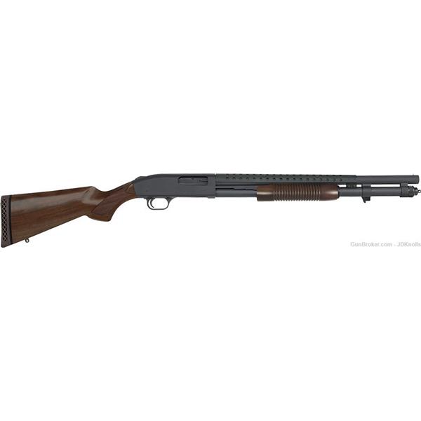 Mossberg 590 RETROGRADE 8+1 12ga 20" Heat Shield Walnut Cylinder Bore 20 inch " barrel 52150