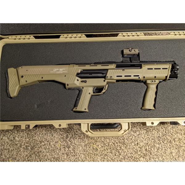 Standard Manufacturing DP-12 FDE - Once Fired Includes Pelican Case and Laserlyte Aiming Device 19 inch " barrel