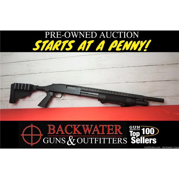 500 Tactical Mossberg Persuader 12 Gauge Pump-Action Shotgun Pre-Owned NR 18 inch " barrel