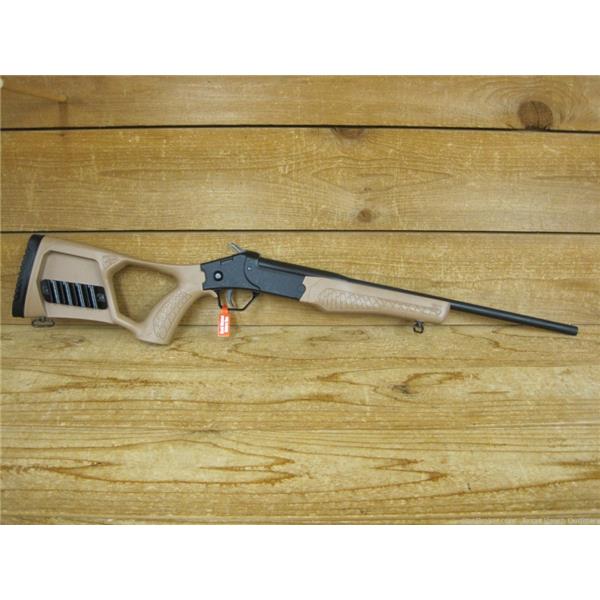 Rossi Single Shot Poly Tuffy .410 shotgun 18.5" barrel Tan stock NIB 754908232802 18 inch " SSP1-TAN