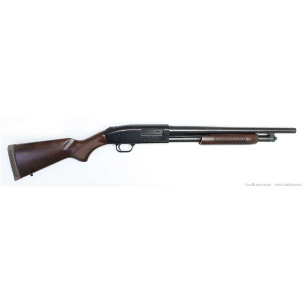 Mossberg 500 Retrograde 12 Gauge With Wanlut Wood Stock & 18.5 Barrel 50429 015813504294 18 inch " barrel