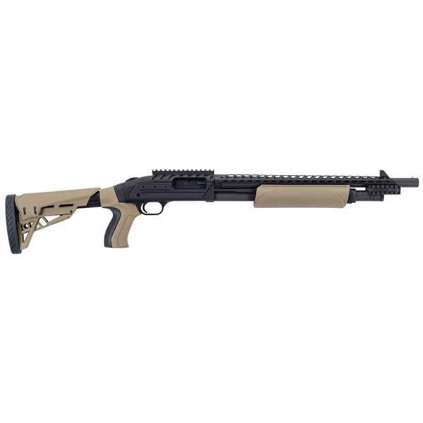 12 GA MOSSBERG 500 ATI PACKAGE, COLLAPSE STOCK, RAIL, PG, OPTIC RAIL