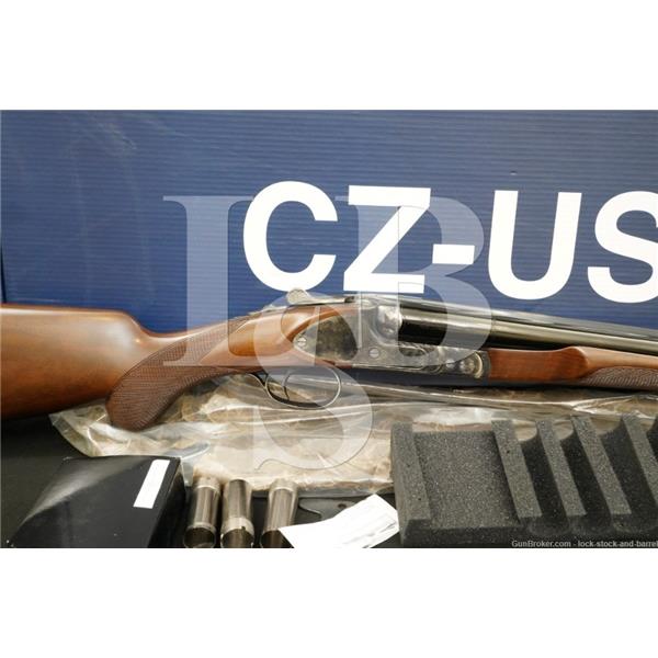 CZ-USA Huglu Ringneck 12 GA 26" Blued Case Double Shotgun, MFD 2006-2012