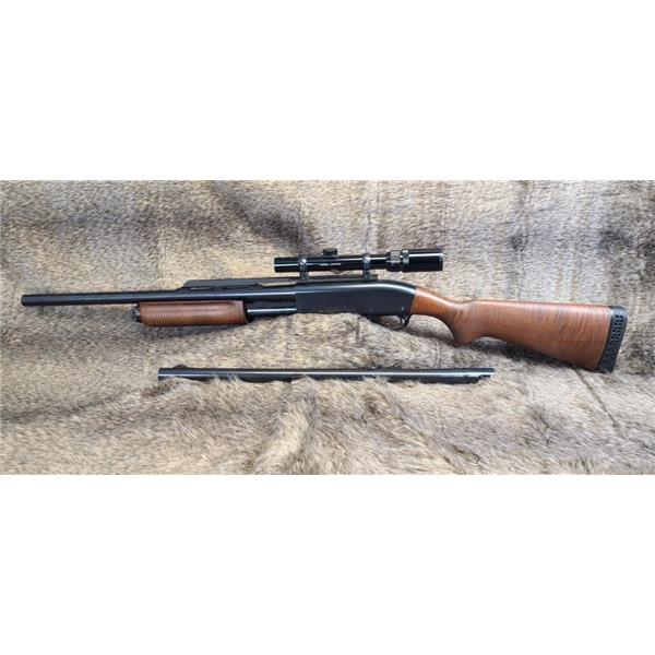 870 Express Remington 807 Magnum 12ga with Two 20" Barrels and Bushnell Optic! Imp Cyl PG2 20 inch " barrel