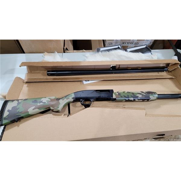 Mossberg 500, 12ga, field syn woodland, pump action 015813564250 28 inch " barrel
