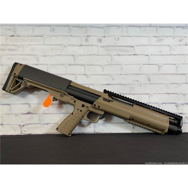 KelTec Kel-Tec KSG TAN Pump Action Shotgun 12 Gauge 18.5" Barrel 3" Rounds 640832003291 KSGTAN