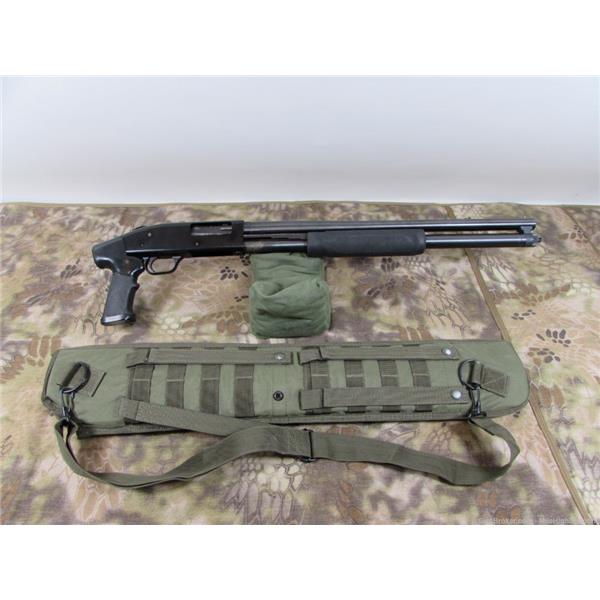 Used Mossberg 500A Pump 12GA 20" w/ Scabbard