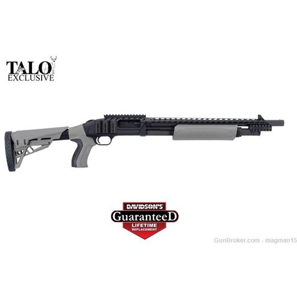 MOSSBERG 500 ATI TACTICAL TALO SCORPION 12 GAUGE 18.5" 5+1 GRAY 50431 NEW