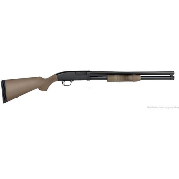 Mossberg Maverick 88 12ga 20" FDE 8-shot Pump Shotgun NEW FastShipNoCCFees 049533310484