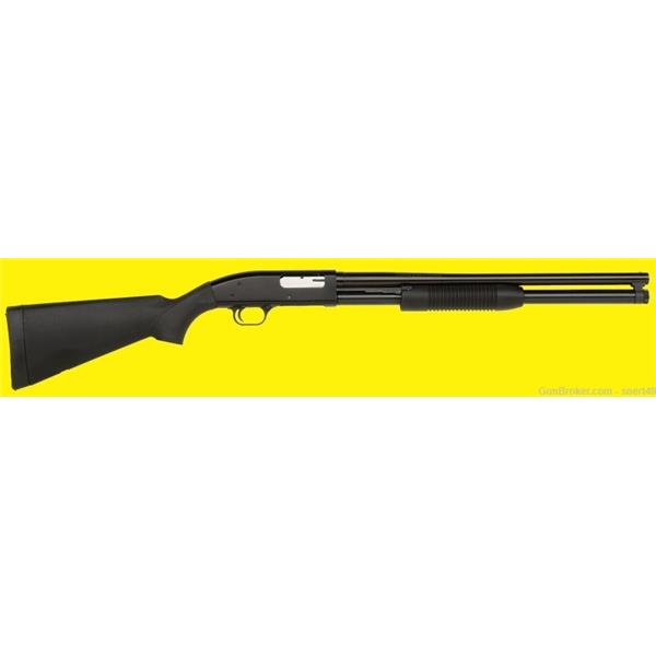Maverick Arms 88 12 Ga Pump 20” Cylinder Bore 7+1 Black #31046 Buy Now Avail! 049533310460 20 inch " barrel