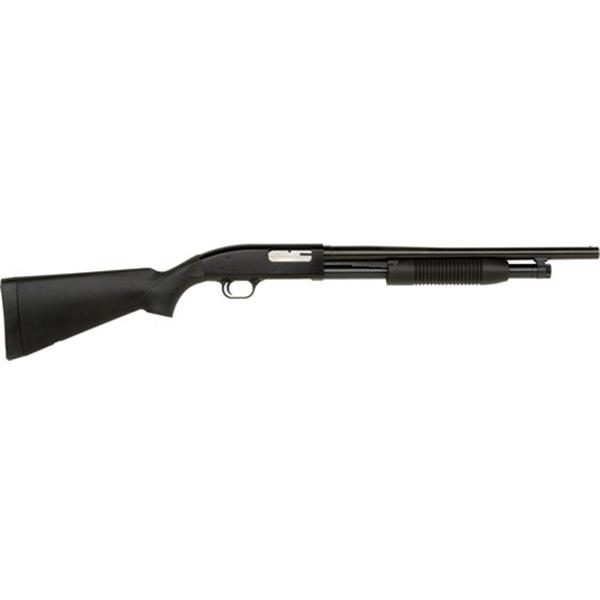 Mossberg Maverick 88 Pump 12 ga 18.5" 3" Black Synthetic Blue Finish 049533310231
