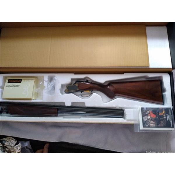 RARE Unfired NIB Browning citori super lightning gold line 20 ga Collector 26 inch " barrel