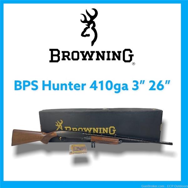 Browning BPS Hunter .410ga 3" 26" Blued 26 inch " barrel
