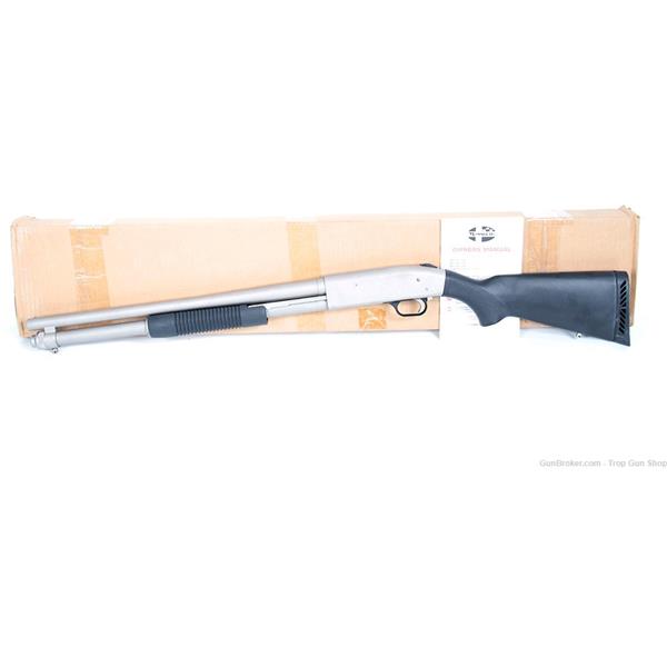 Mossberg 590, 12ga, 20” Barrel, Marinecote Finish, Synthetic Stock, 8+1 20 inch " barrel